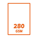 Custom Shape Die Cut Flyers on 280gsm