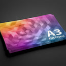 A3 to A4 Half Folded Leaflets on 135gsm