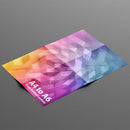 A4 to DL Tri Folded Leaflets on 135gsm