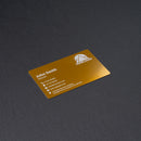 Engraved Metal Business Cards