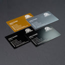 Engraved Metal Business Cards