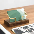 Wooden Business Card Holder