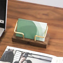 Wooden Business Card Holder