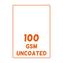 A5 Flat Flyers on 100gsm Uncoated