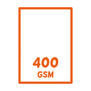 DL Flat Flyers on 400gsm (Double Sided)