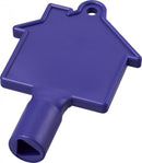 Maximilian House-Shaped Meterbox Key