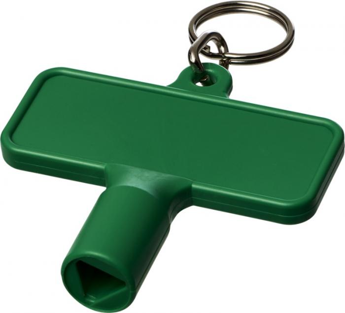 Maximilian Rectangular Utility Key With Keychain