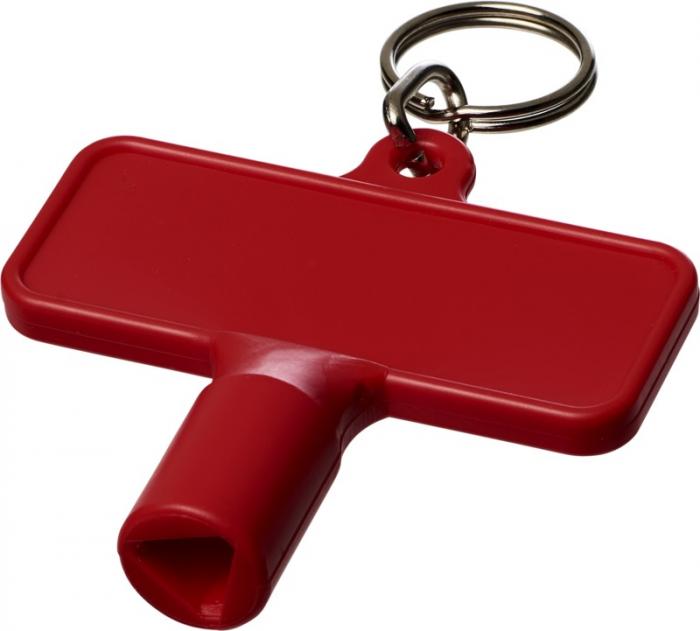 Maximilian Rectangular Utility Key With Keychain