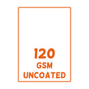 A4 Flat Flyers on 120gsm Uncoated