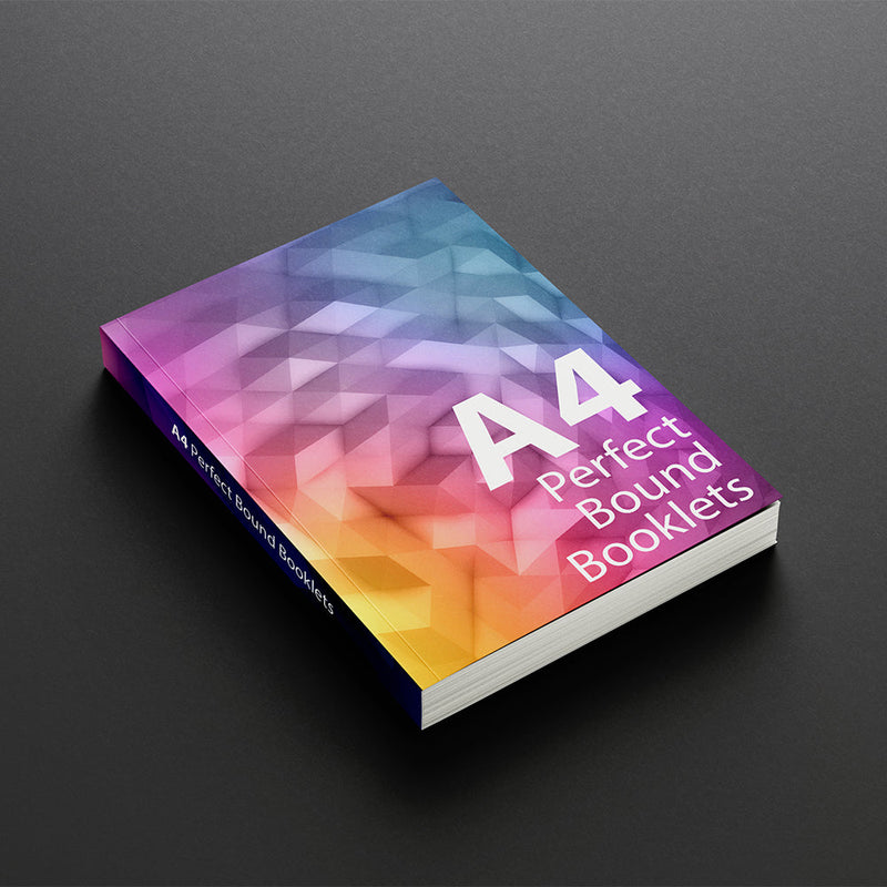 A5 Perfect Bound Booklets on 170gsm Throughout