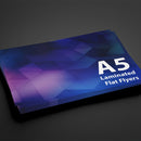 A5 Matt Laminated Flat Flyers on 400gsm (Double Sided)