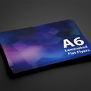 A6 Matt Laminated Flat Flyers on 400gsm (Double Sided)