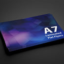 A7 Matt Laminated Flat Flyers on 300gsm (Double Sided)