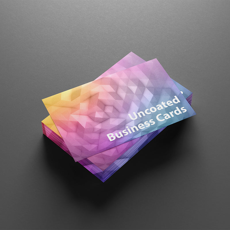 Uncoated Business Cards (Double Sided)